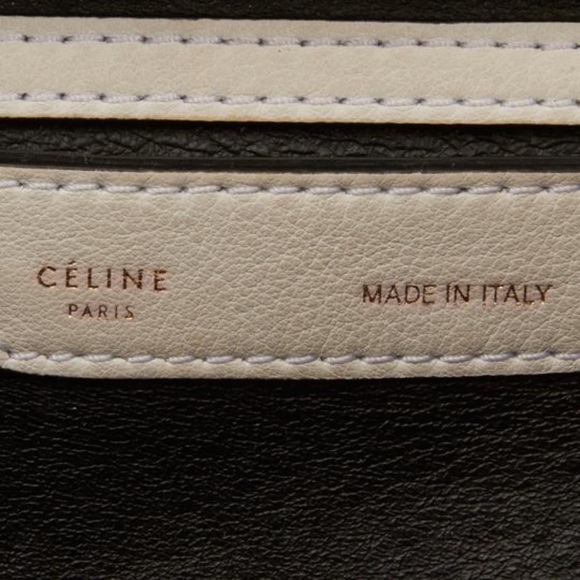 Authentic Celine Trapeze calfskin and suede bag - Picture 2 of 10